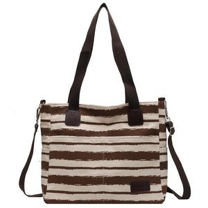 Large Canvas Tote Bag Brown Work Men Satchel Bags Cute Cross Body :)